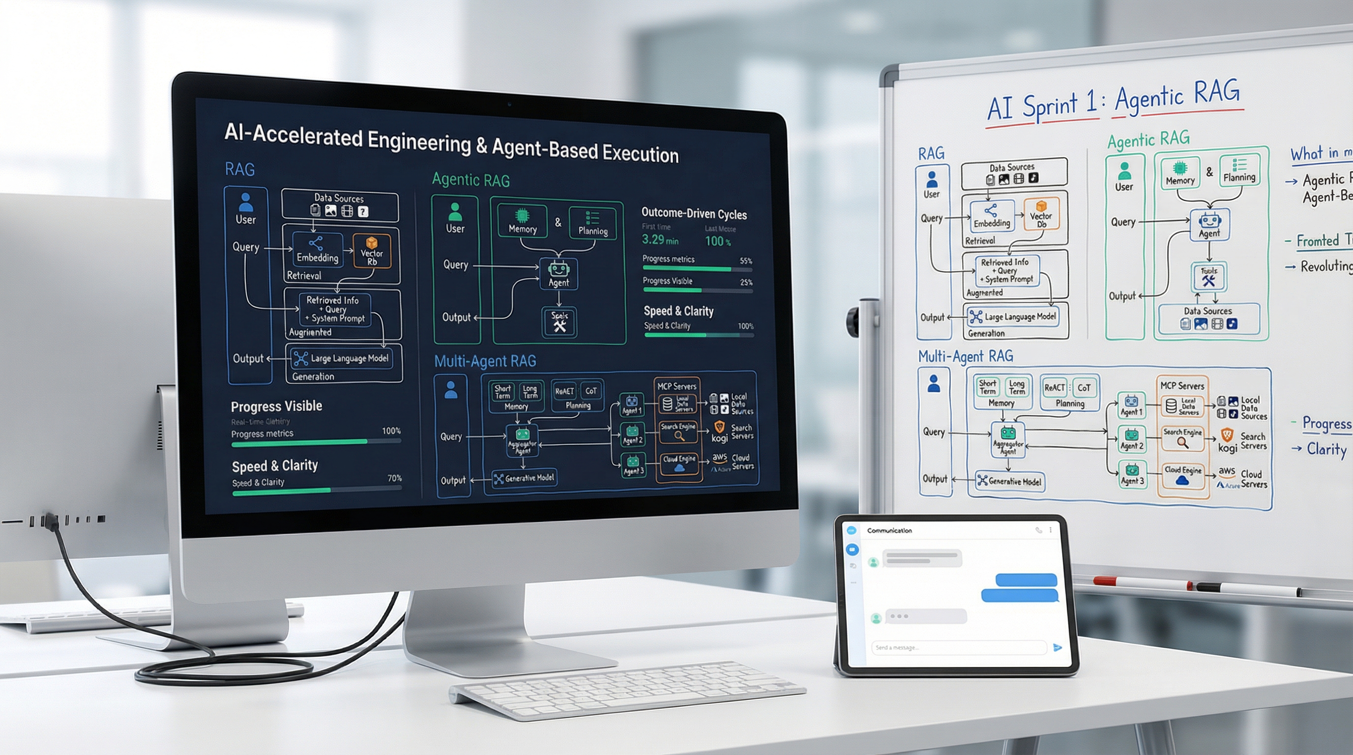 AI-accelerated engineering delivery - outcome-driven development cycles with agent-based execution